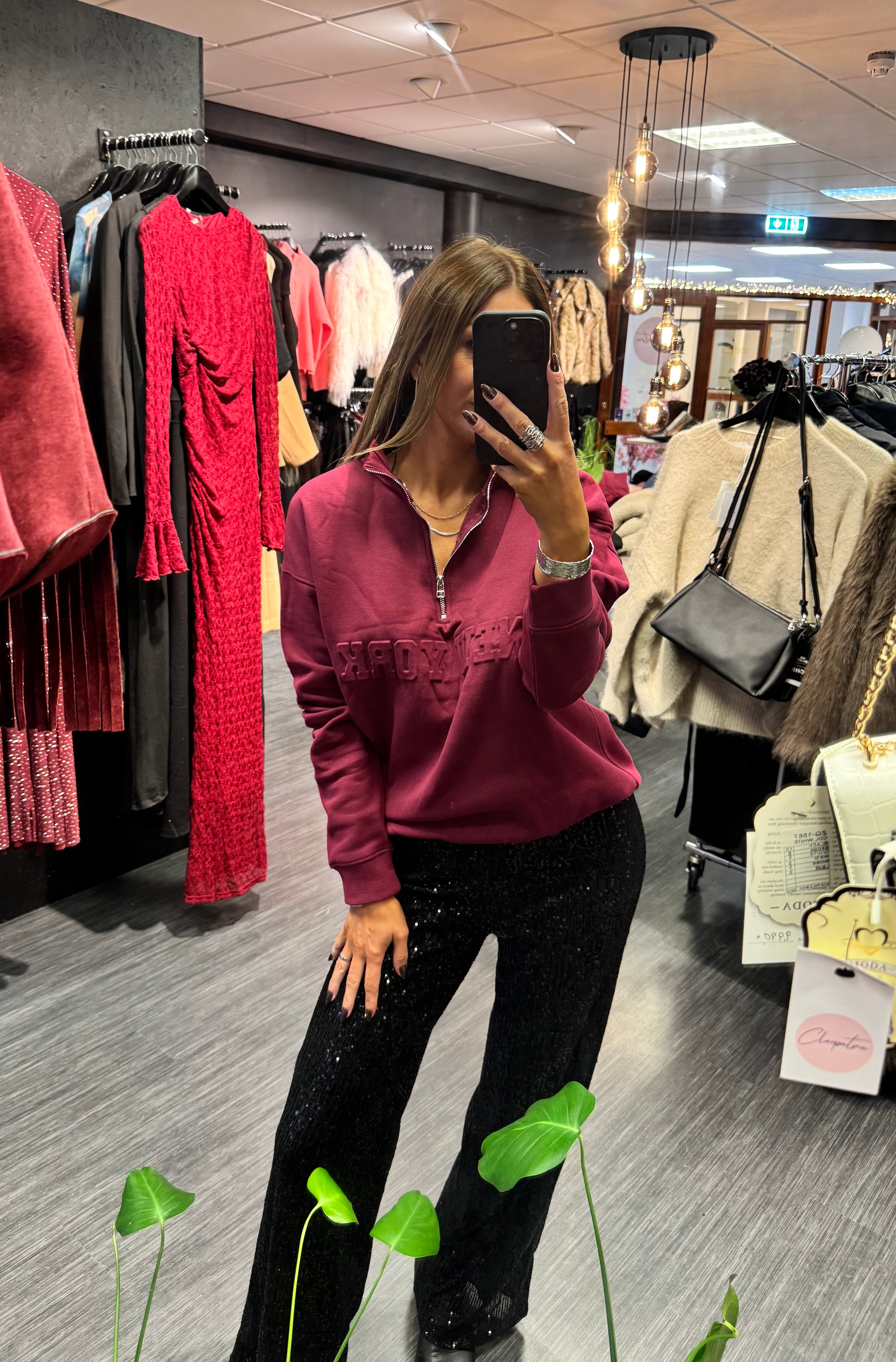 Peysa new york - burgundy