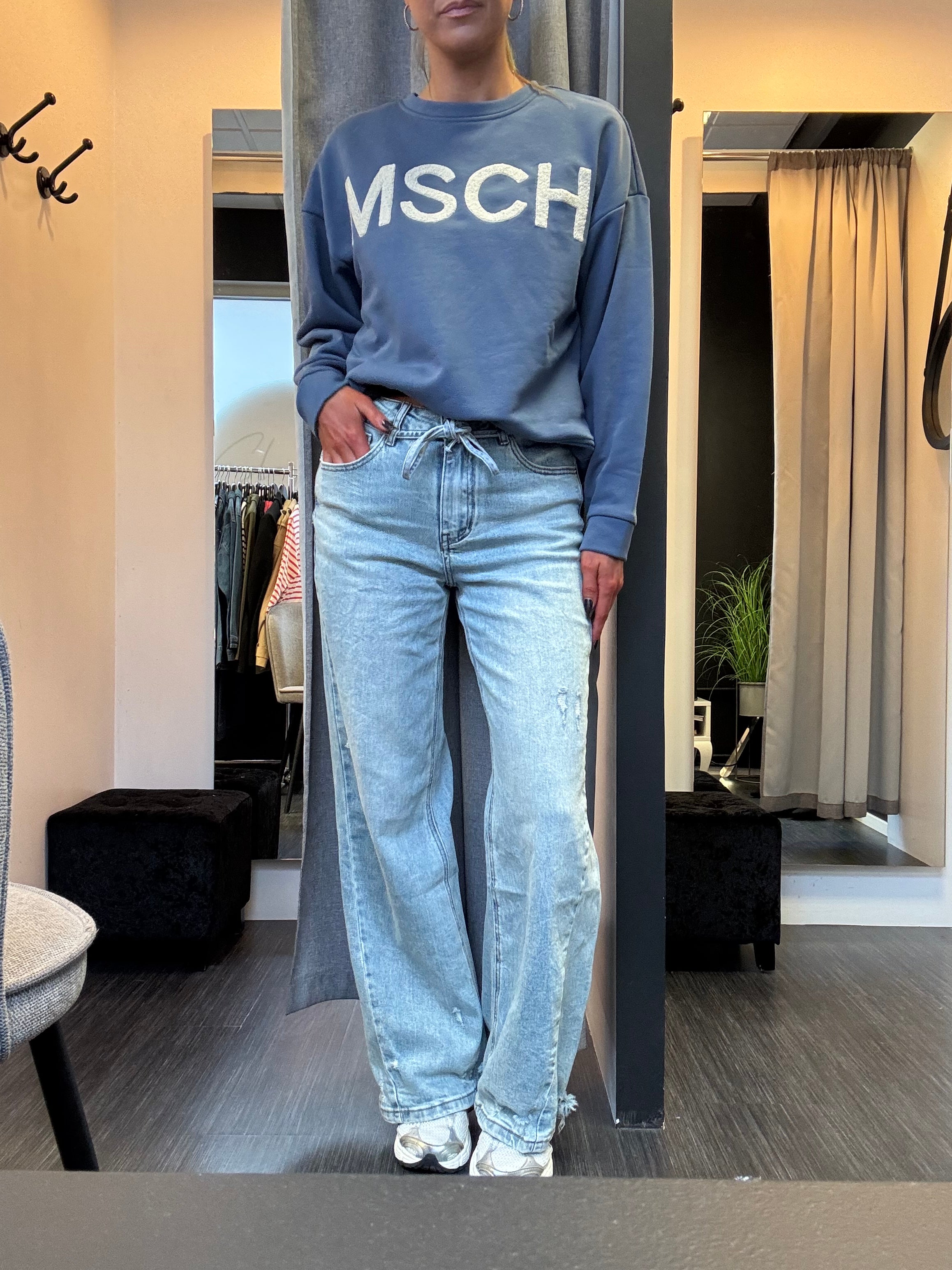 Mila wide leg gallabuxur