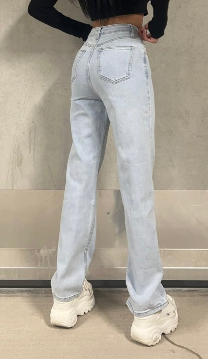 Sam Gallabuxur straightfit - light blue