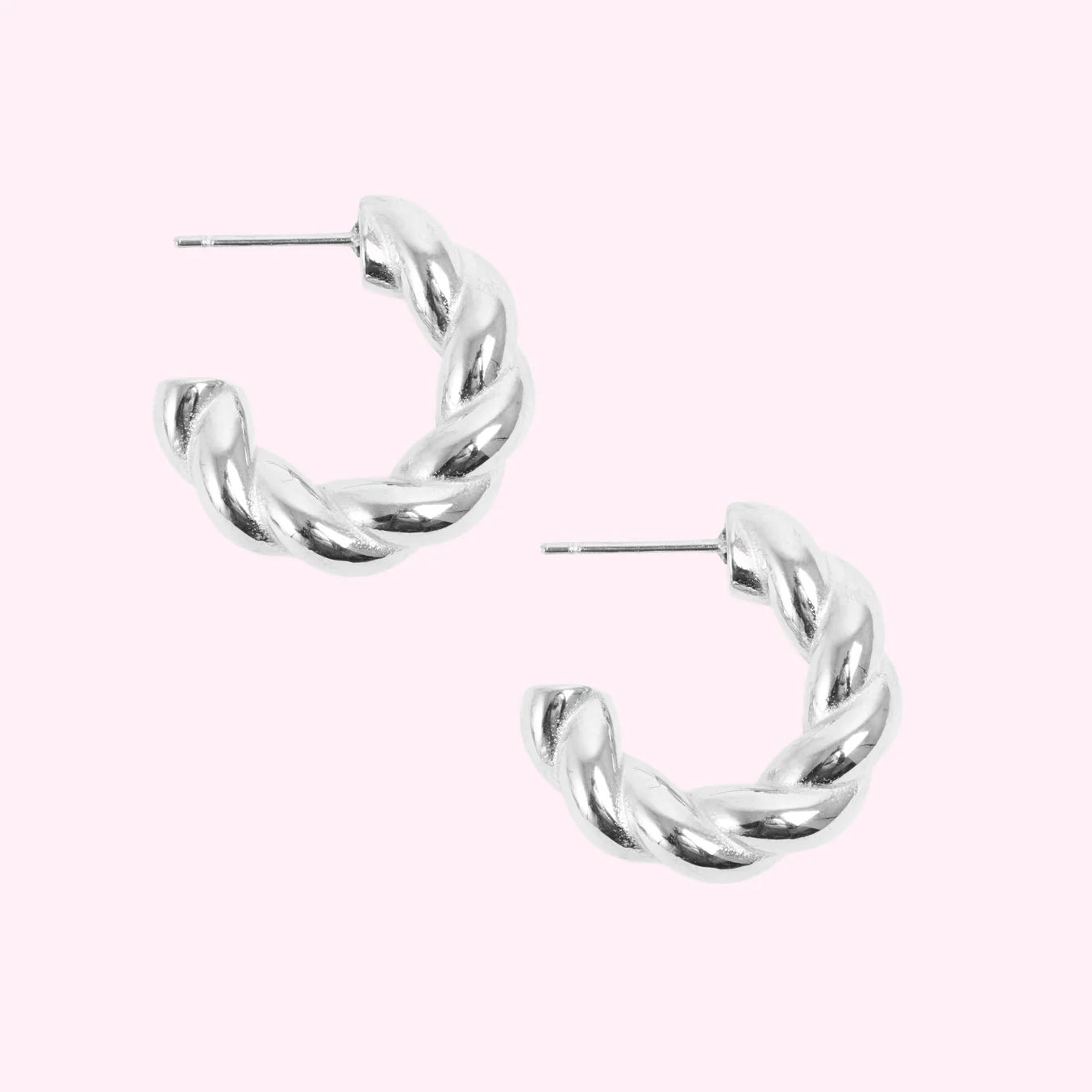 Eyrnalokkar | Tone Damli | Silfurhringir