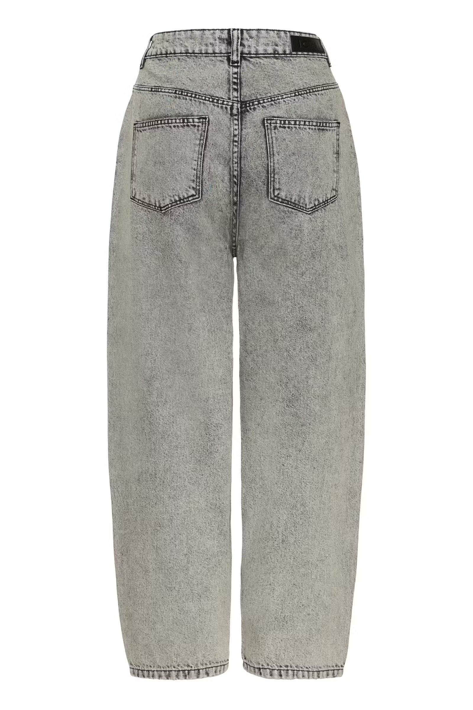 Berisel barrel gallabuxur - high waist