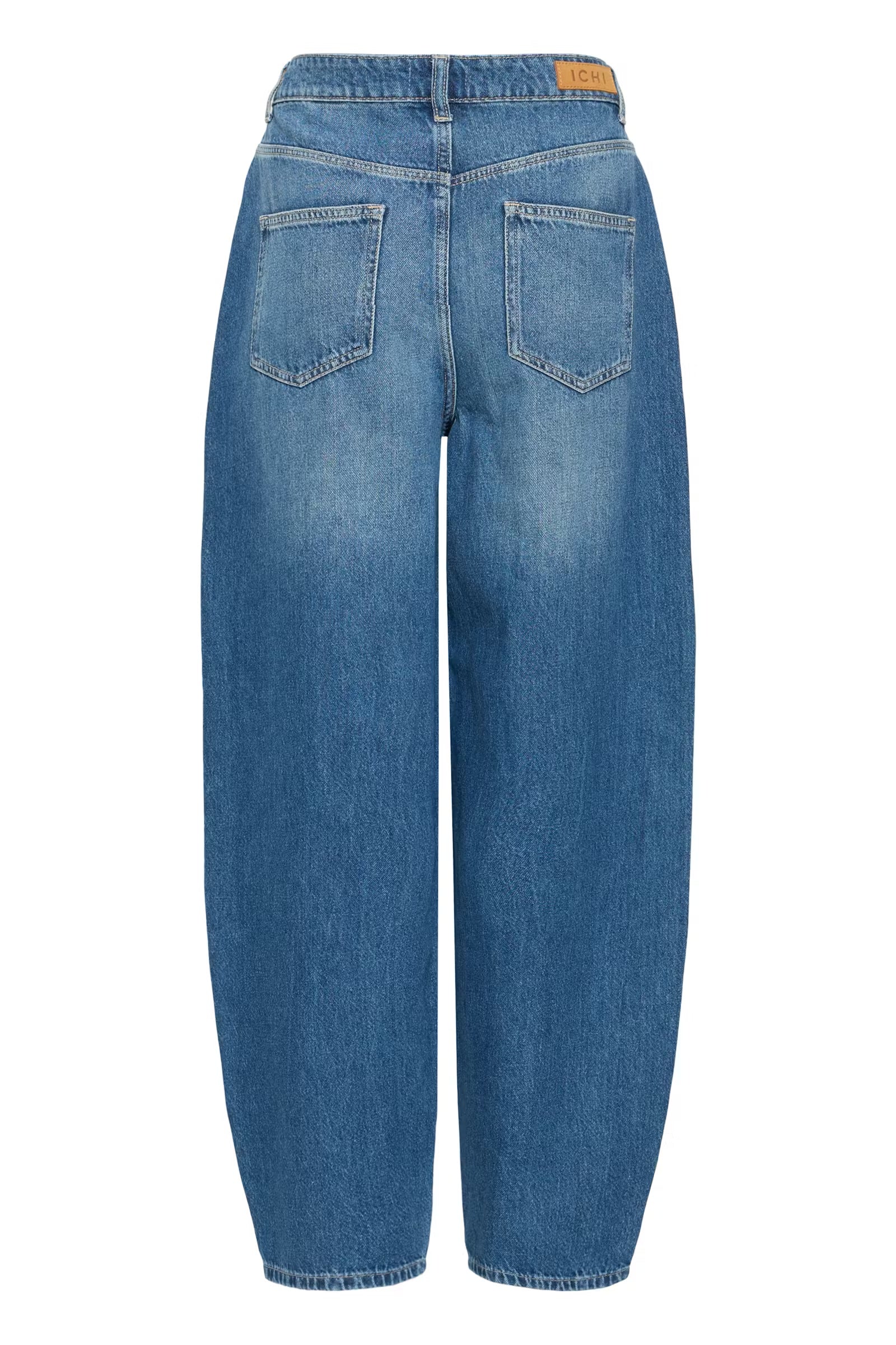 Berisel barrel gallabuxur - high waist