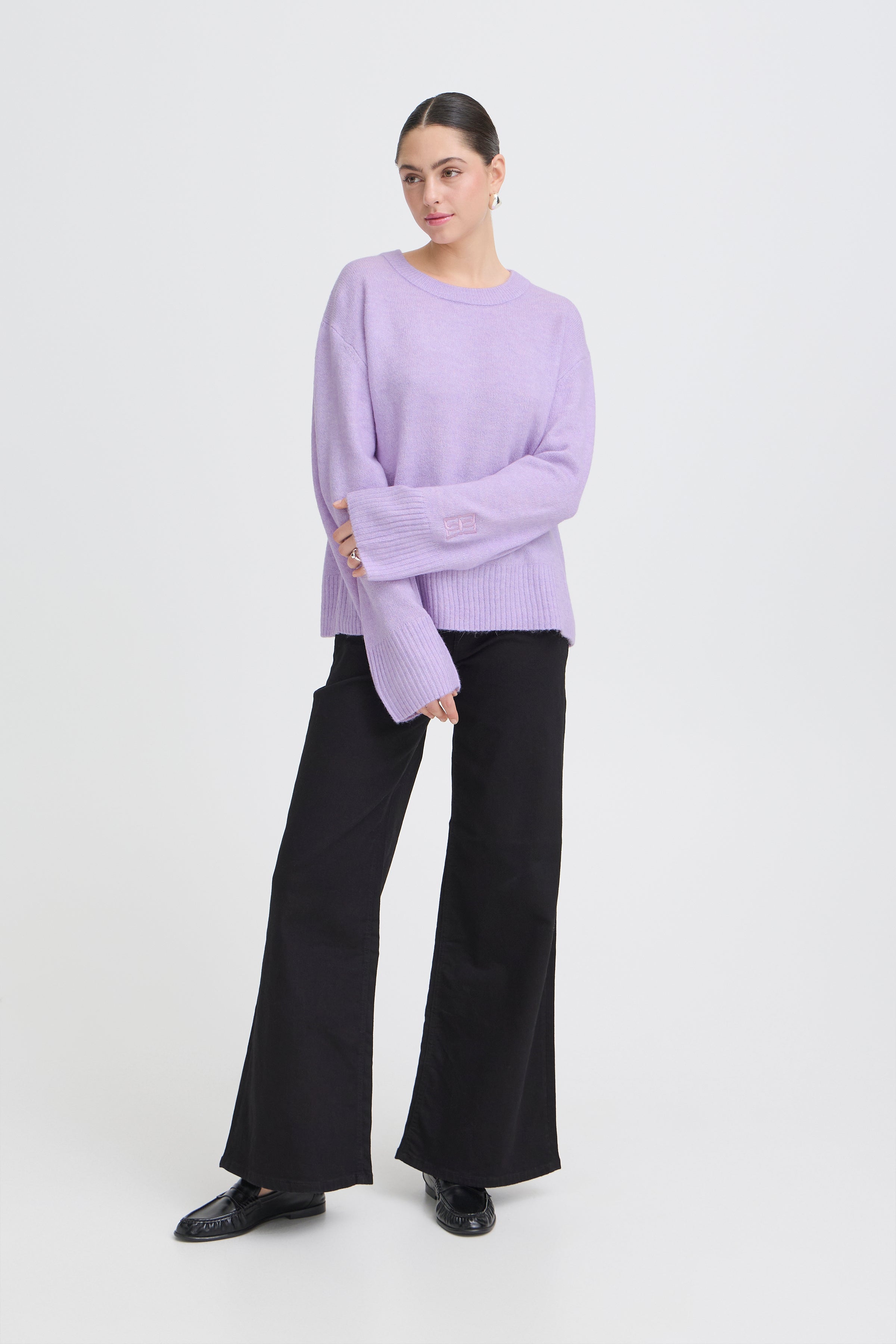 Baling peysa - fjólublá