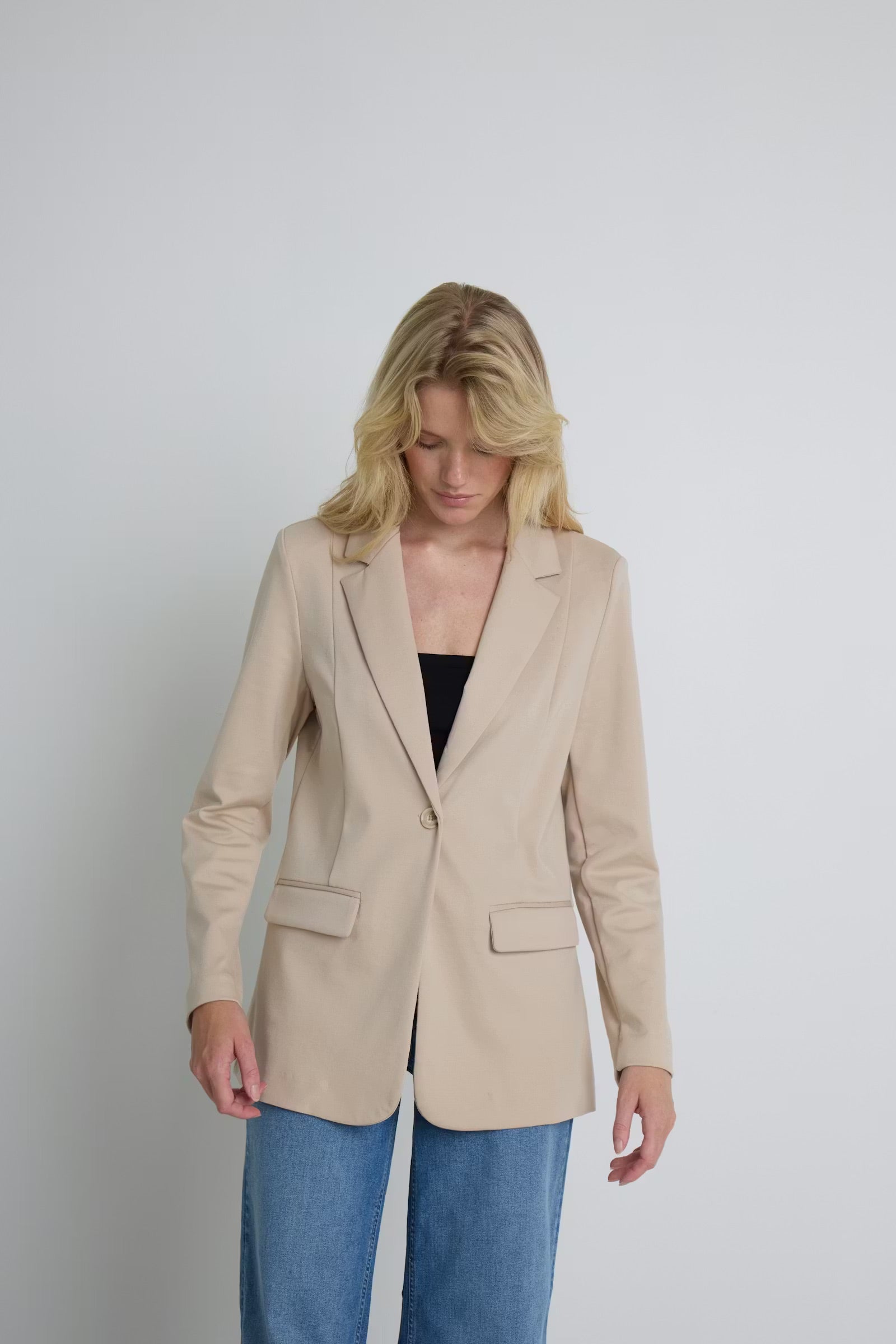 Kate long blazer - doeskin