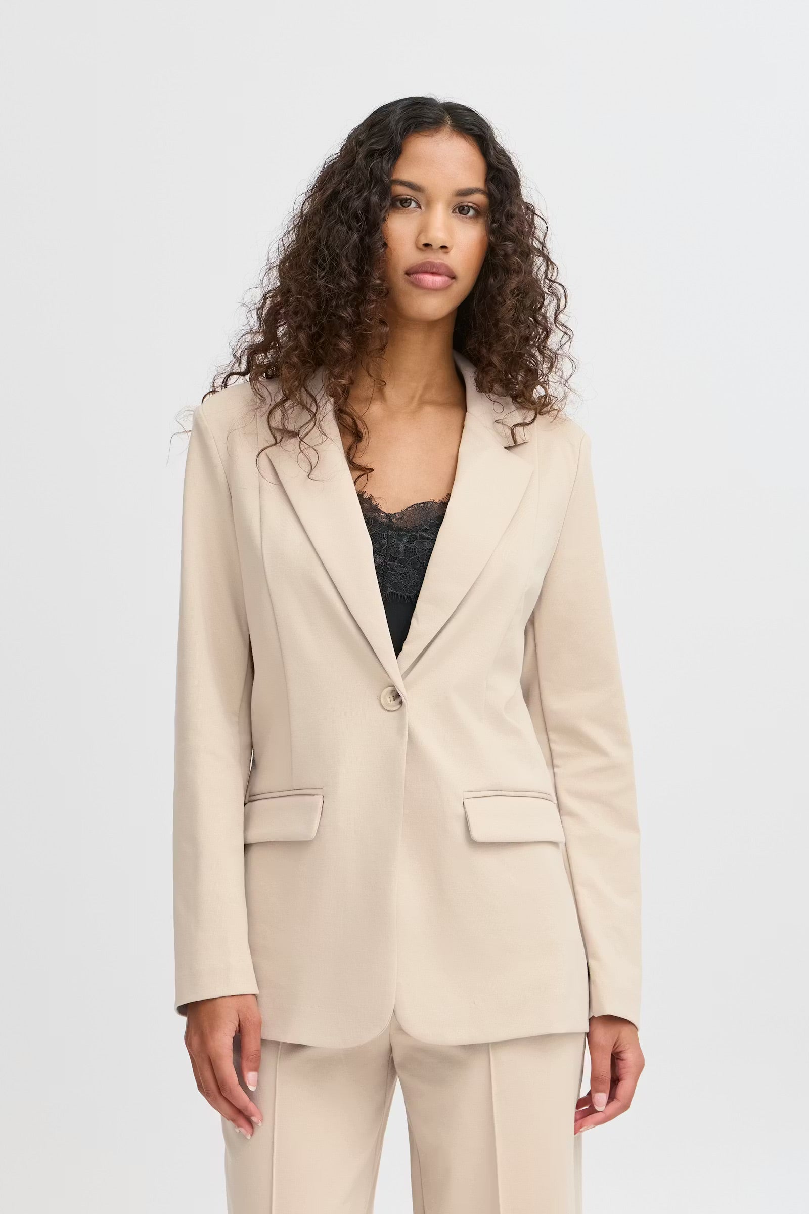 Kate long blazer - doeskin