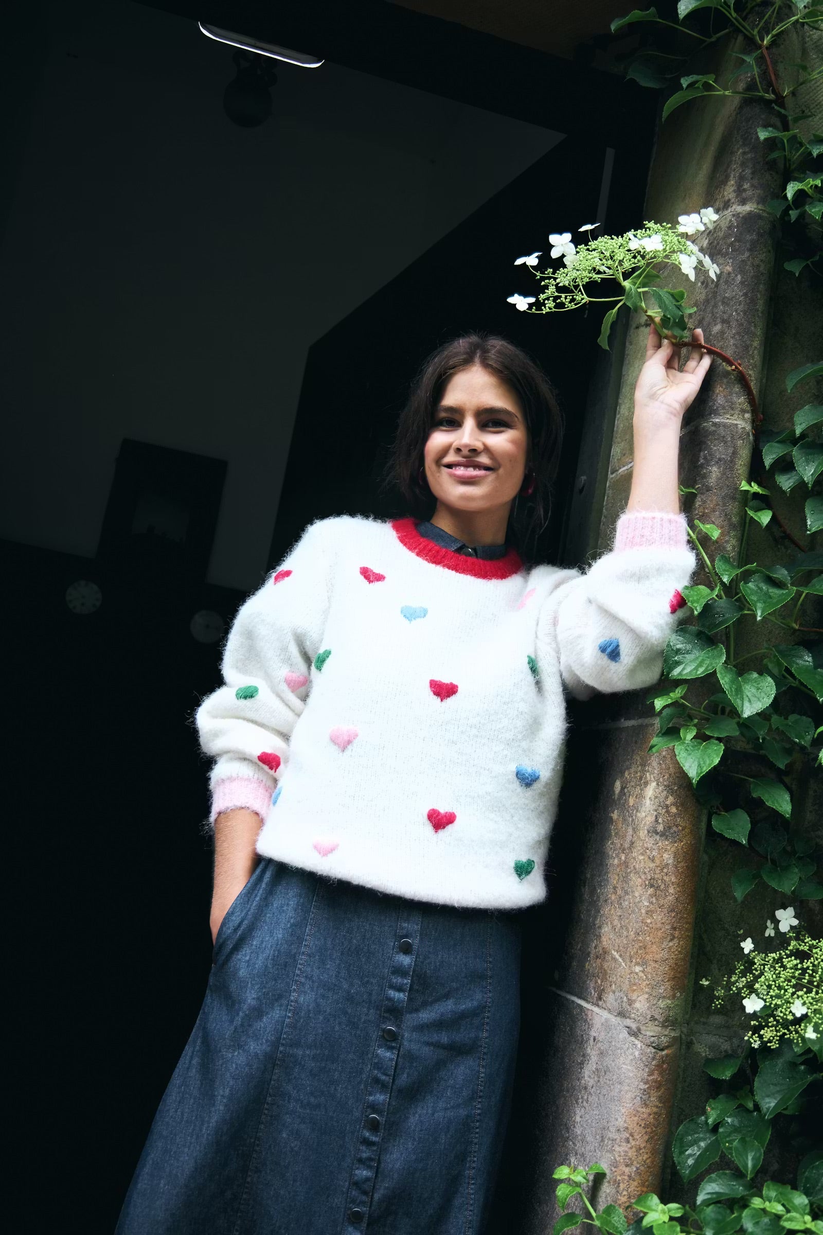 Hjarta peysa