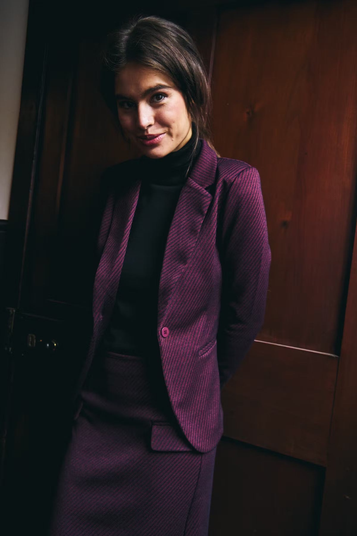 Kate twillish blazer - Port roayle/dark blue
