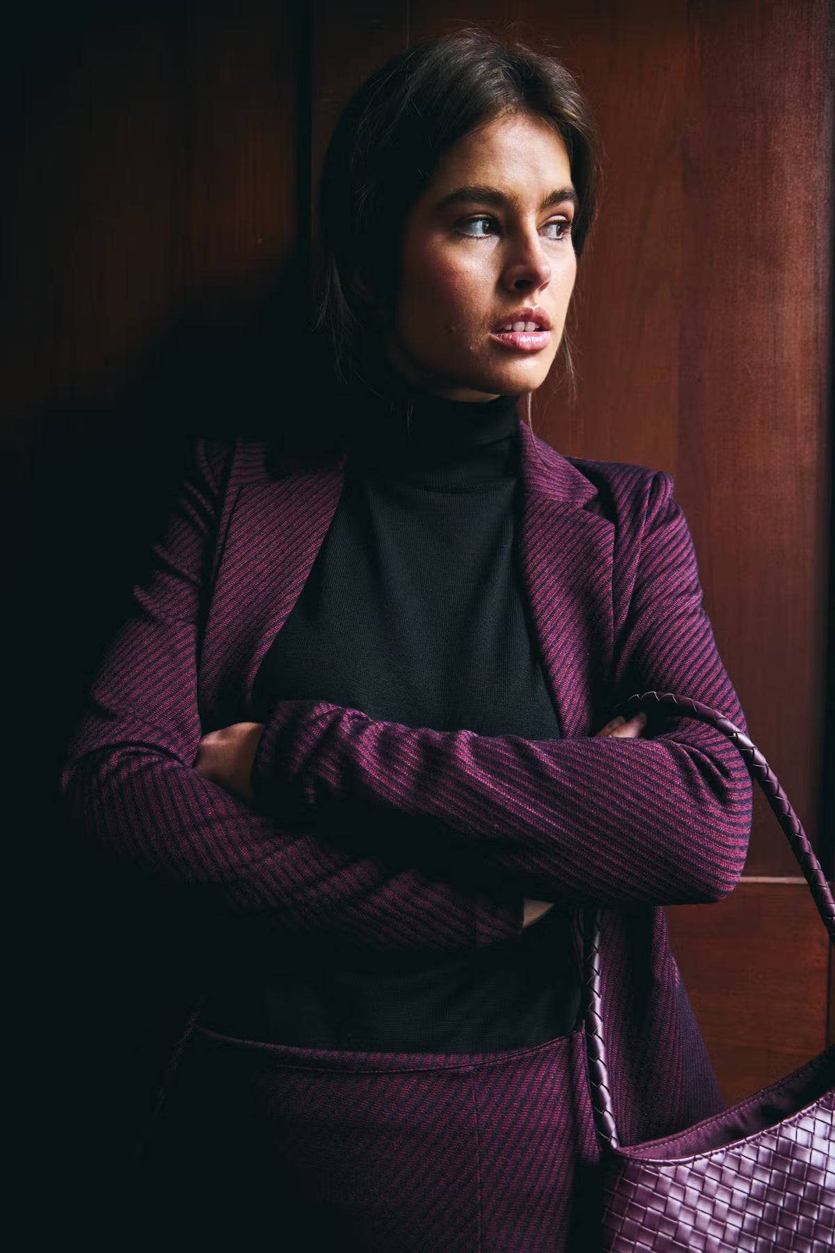 Kate twillish blazer - Port roayle/dark blue