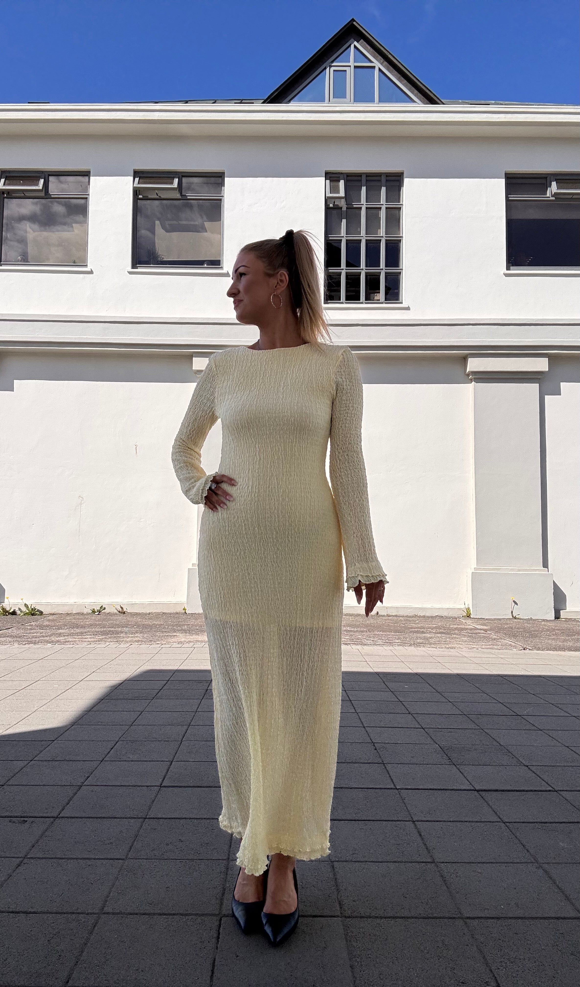 Maya kjóll - gulur