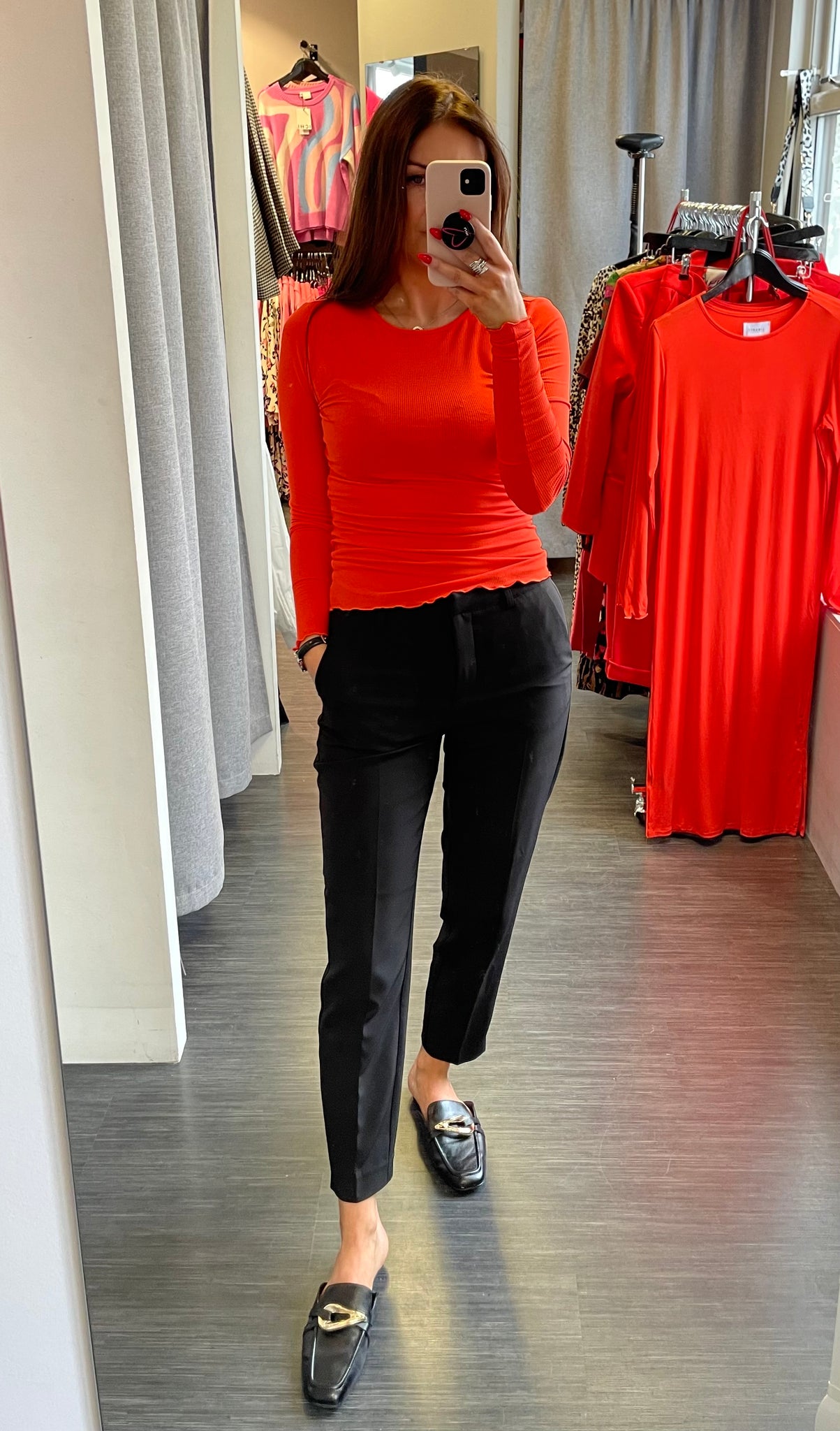 Natalia bolur - red orange