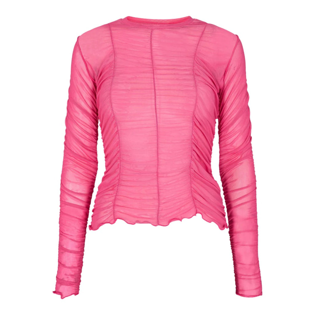Mesh wrinkle mesh bolur - bleikur