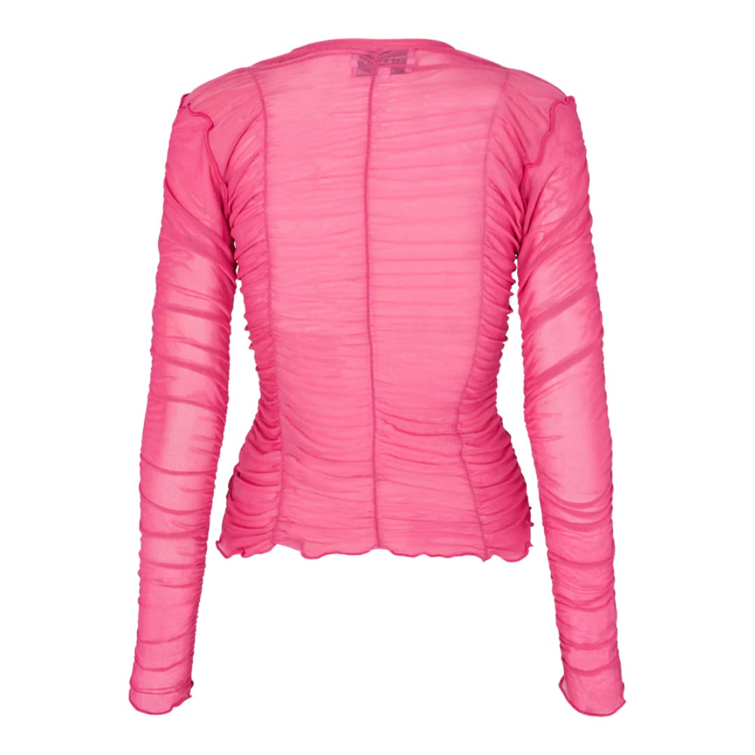 Mesh wrinkle mesh bolur - bleikur