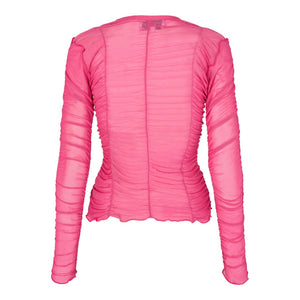 Mesh wrinkle mesh bolur - bleikur