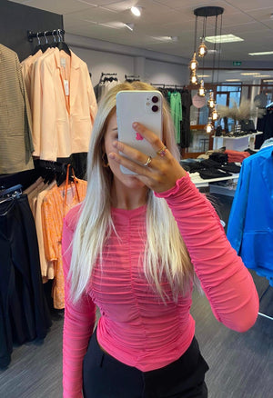 Mesh wrinkle mesh bolur - bleikur