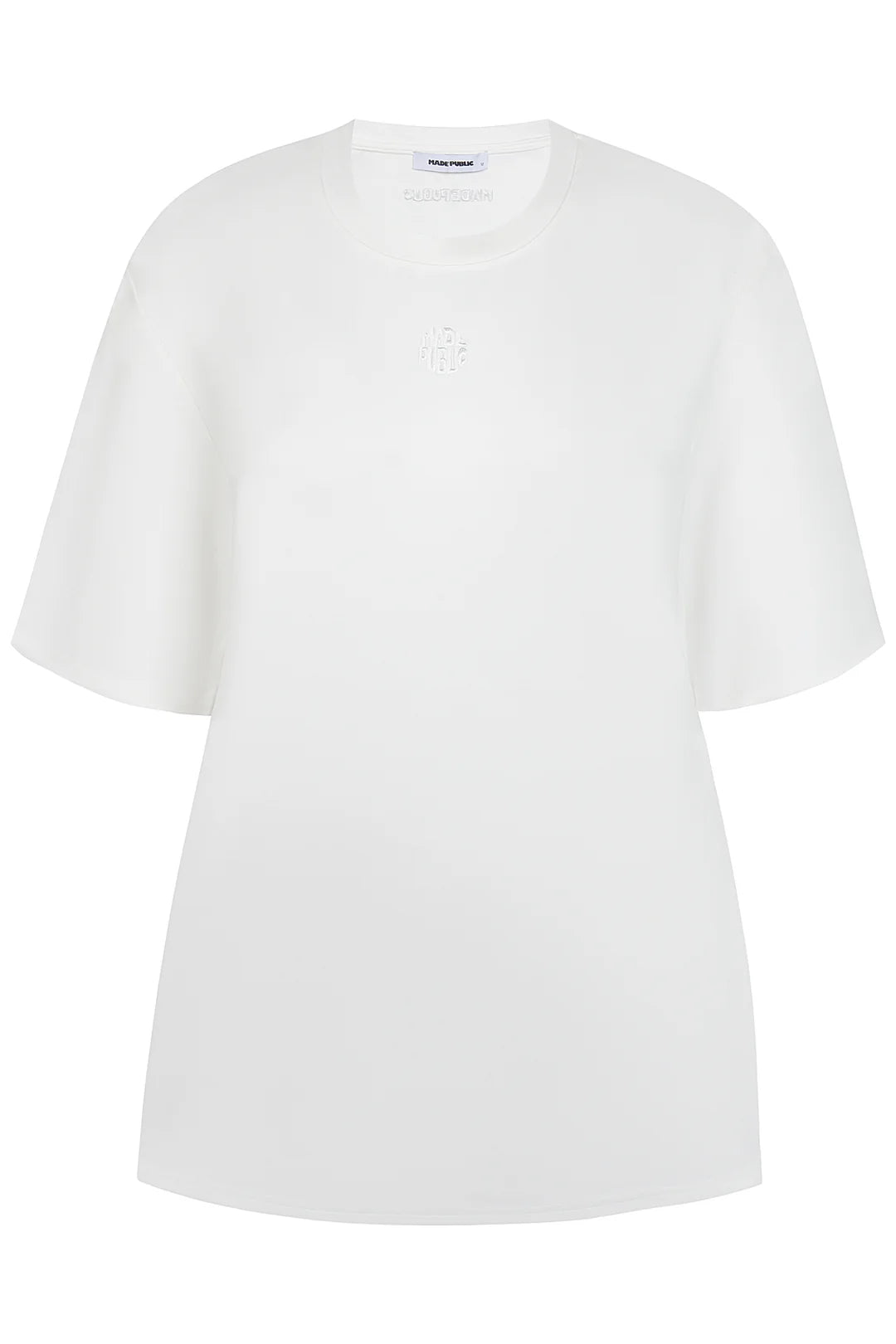 Philippine oversize bolur með logo - Hvítur