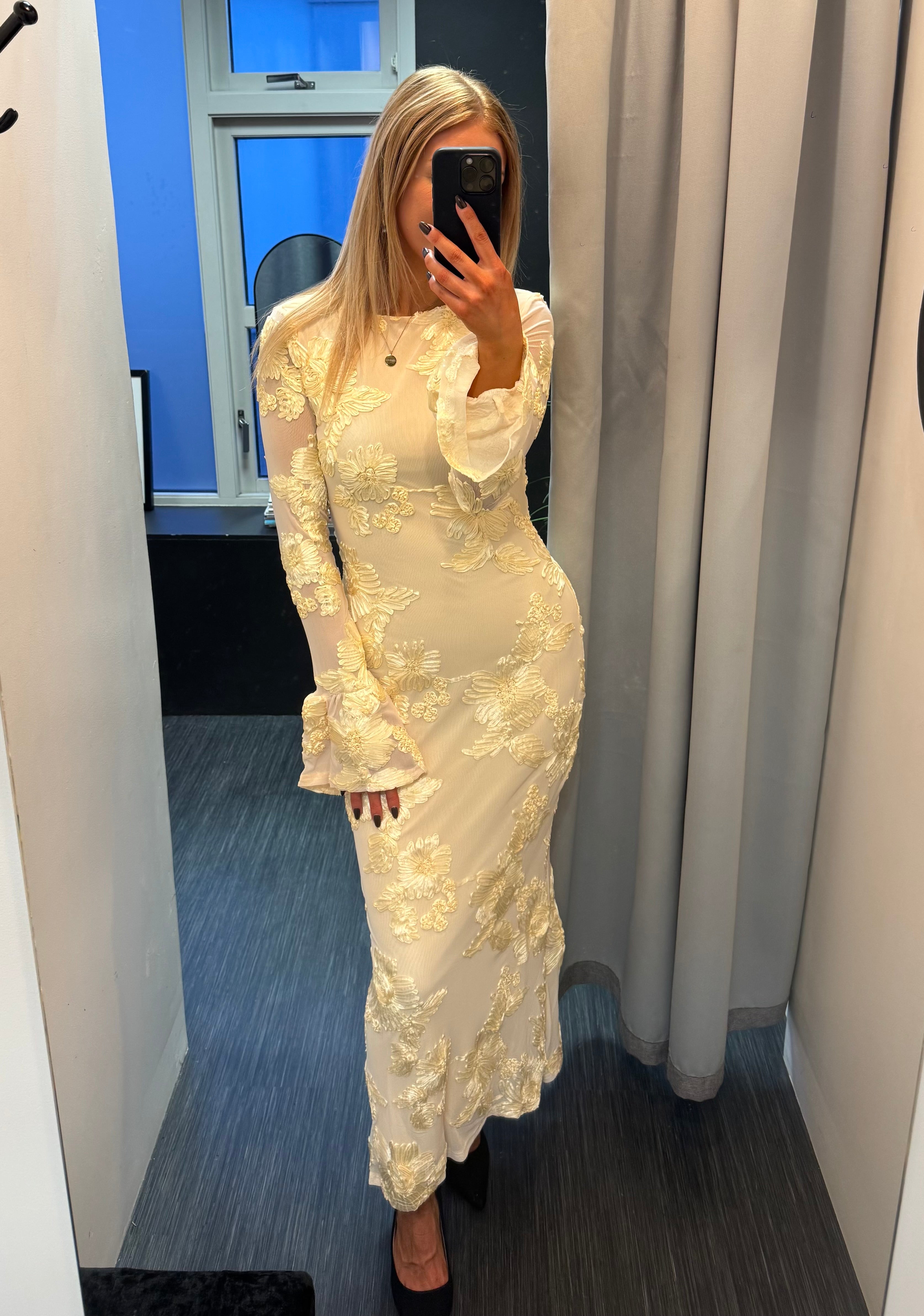 Jessica kjóll - gulur