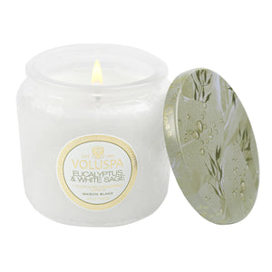 EUCALYPTUS & WHITE SAGE Lítið í gleri