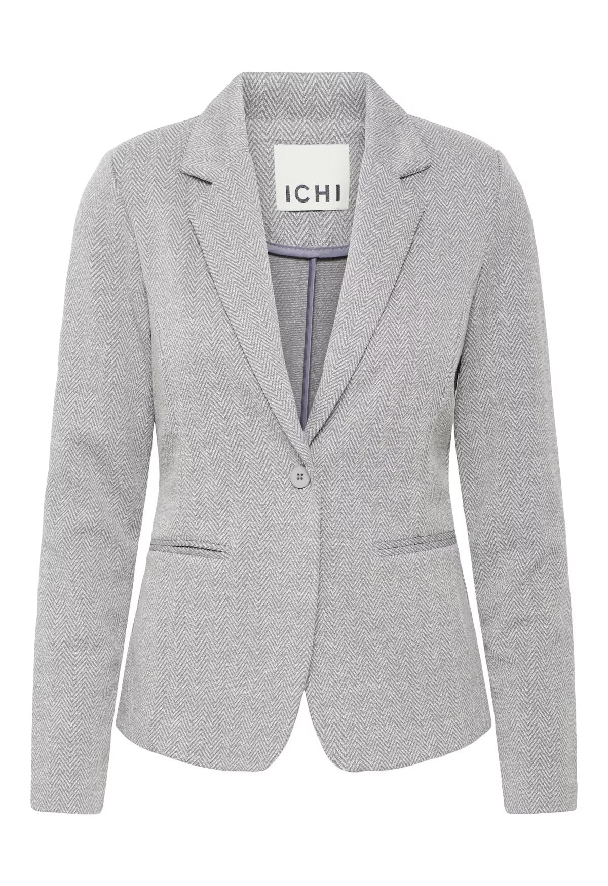 Kate jacquard blazer - Grár