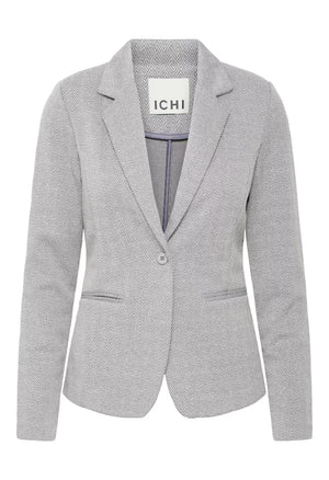 Kate jacquard blazer - Grár