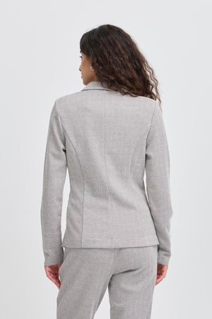 Kate jacquard blazer - Grár