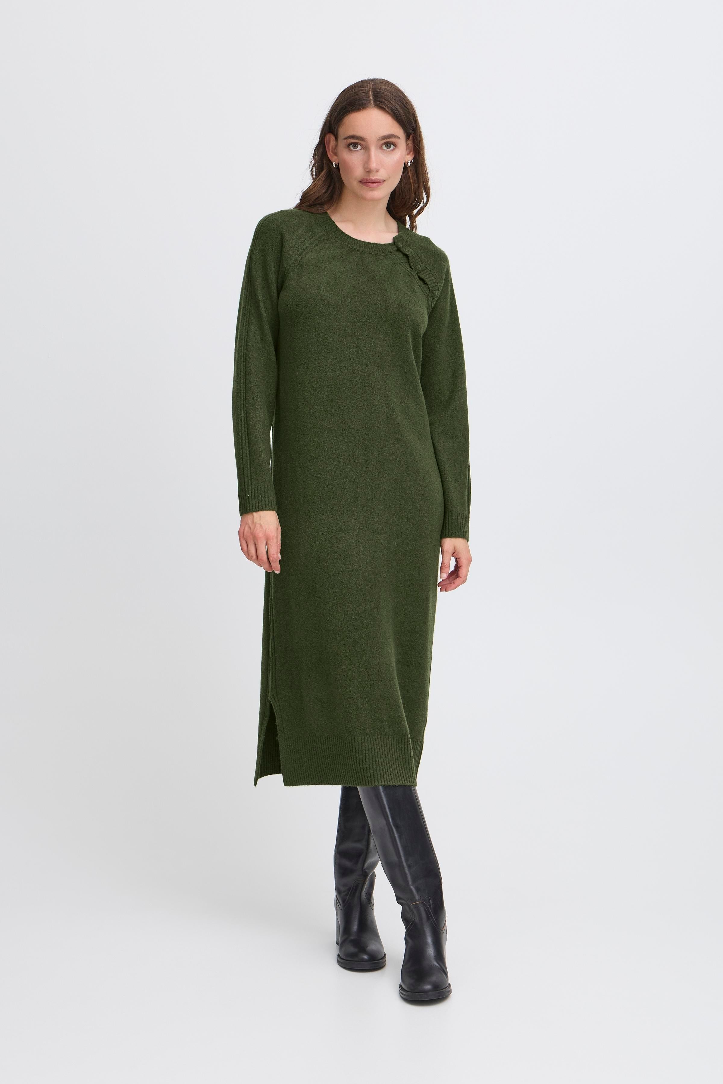 Dasila peysukjóll - grænn