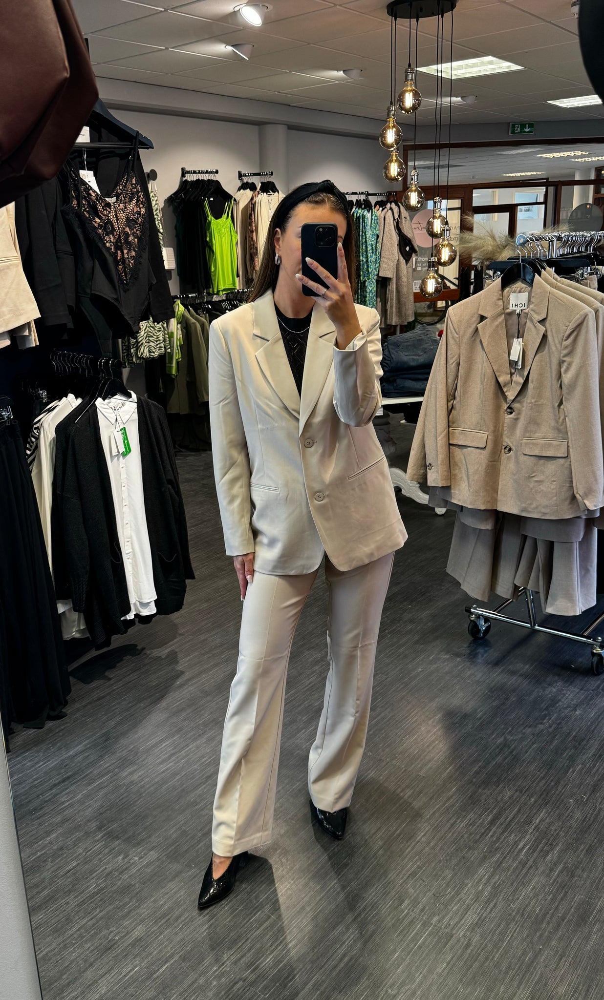 Lexi oversize Blazer - doeskin