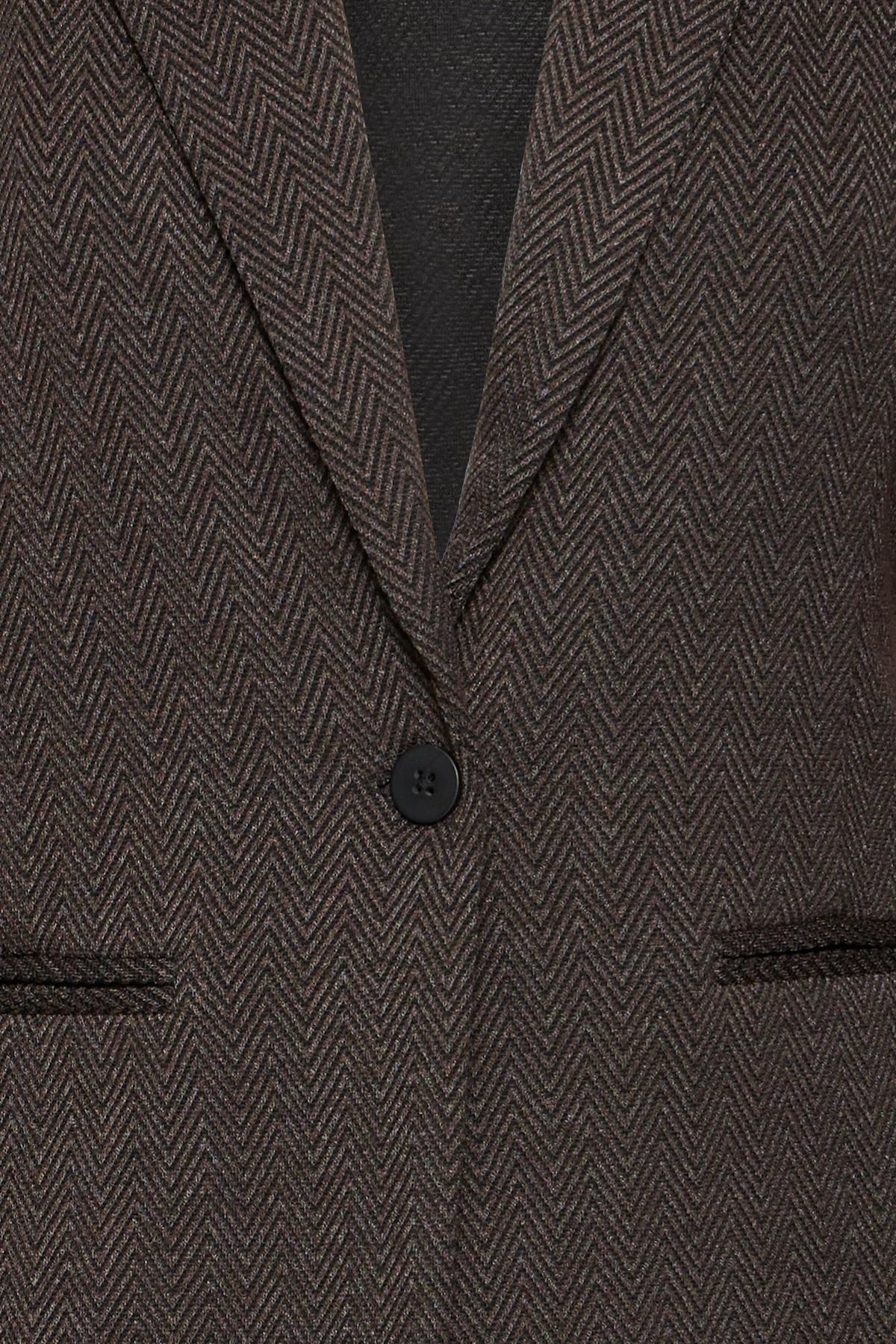 Kate jacquard blazer - Black brown