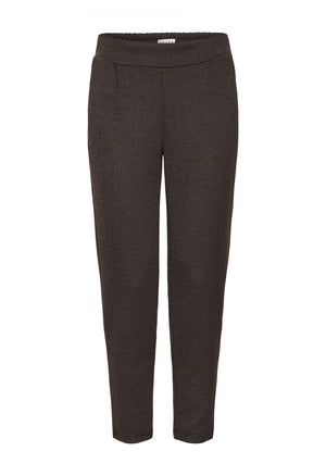 Kate jacquard buxur - black brown