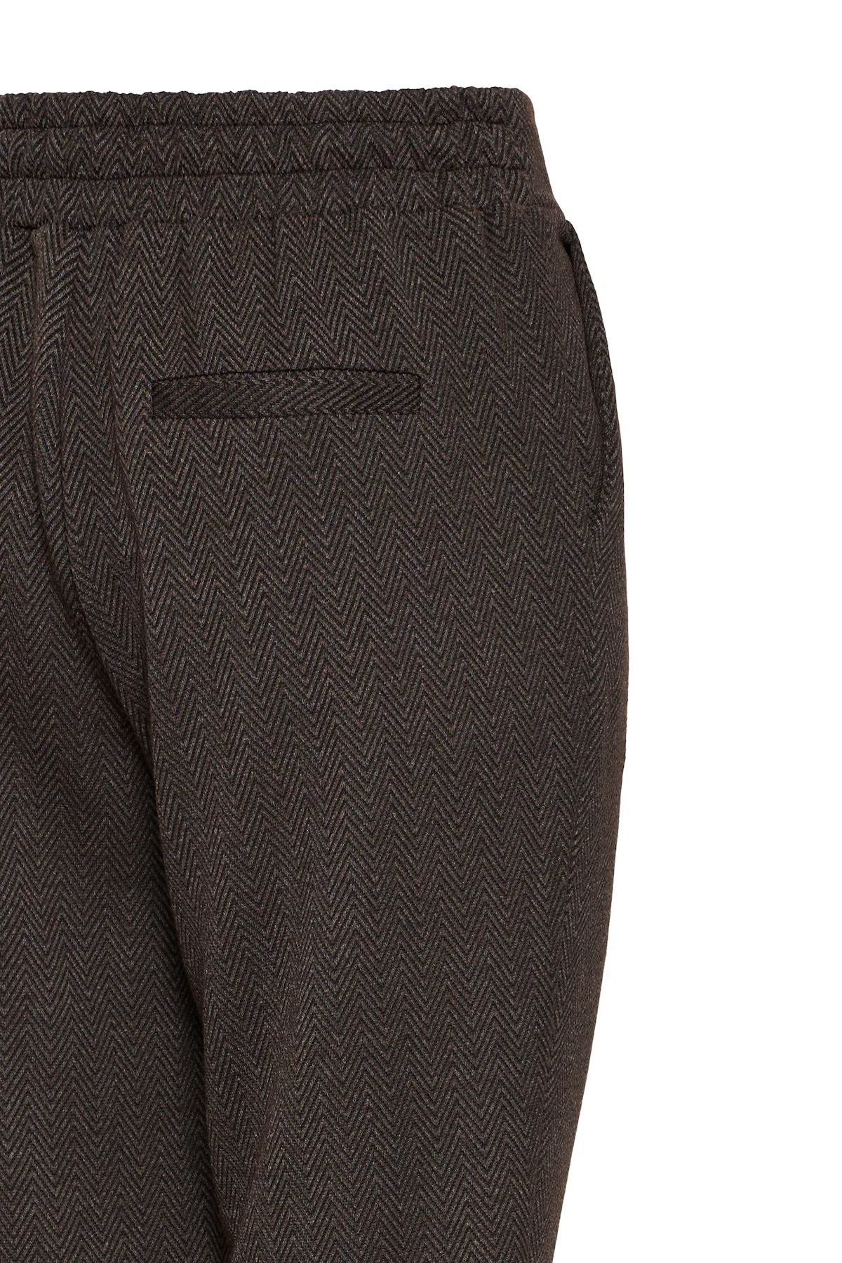 Kate jacquard buxur - black brown