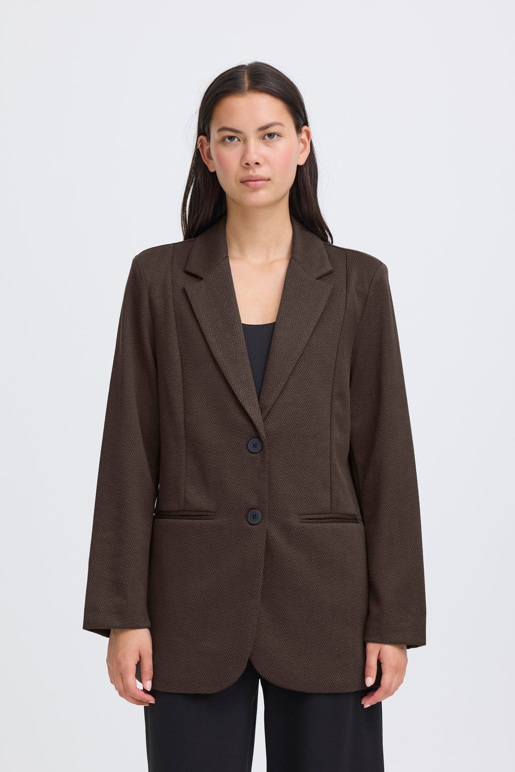 Kate jacquard oversize blazer