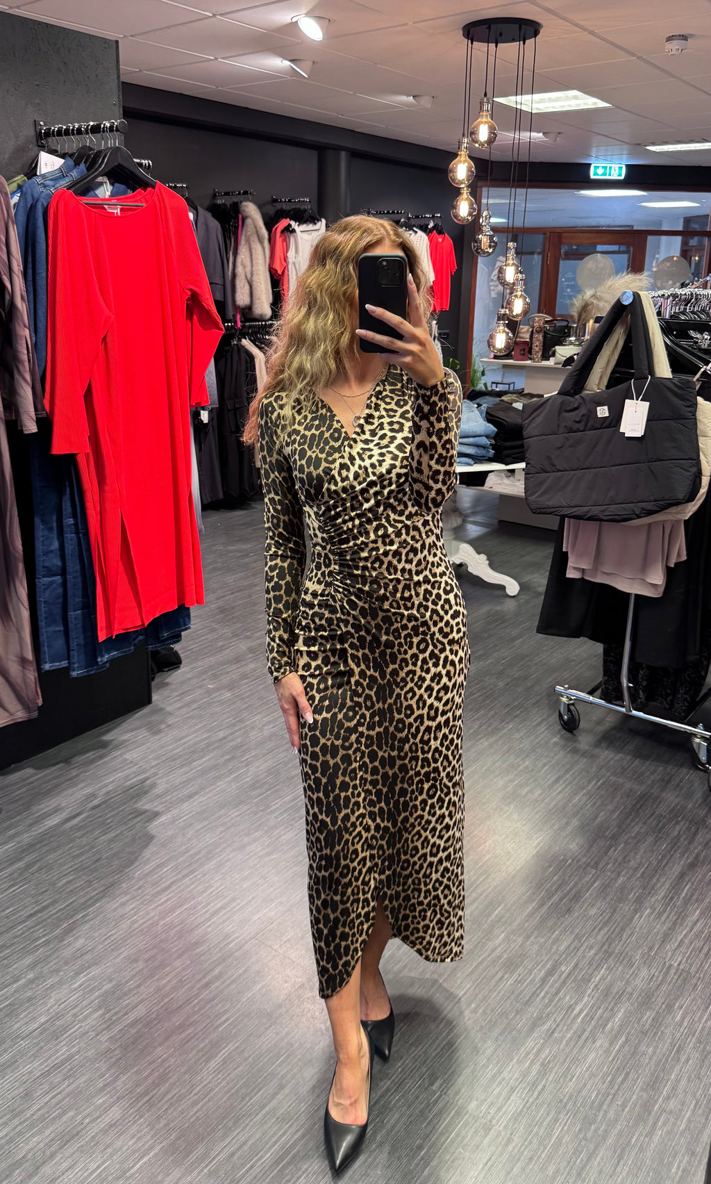 Teresa kjóll - leopard