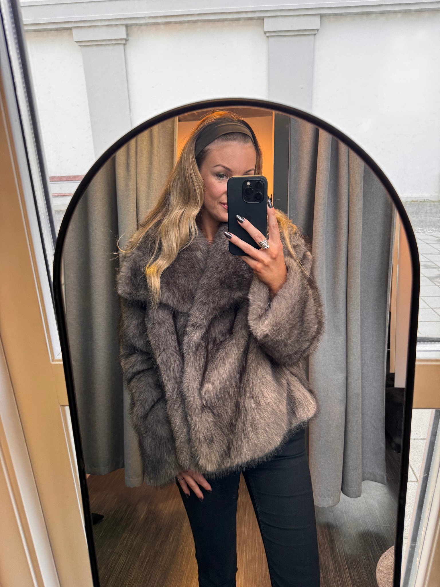 Alba pels - taupe