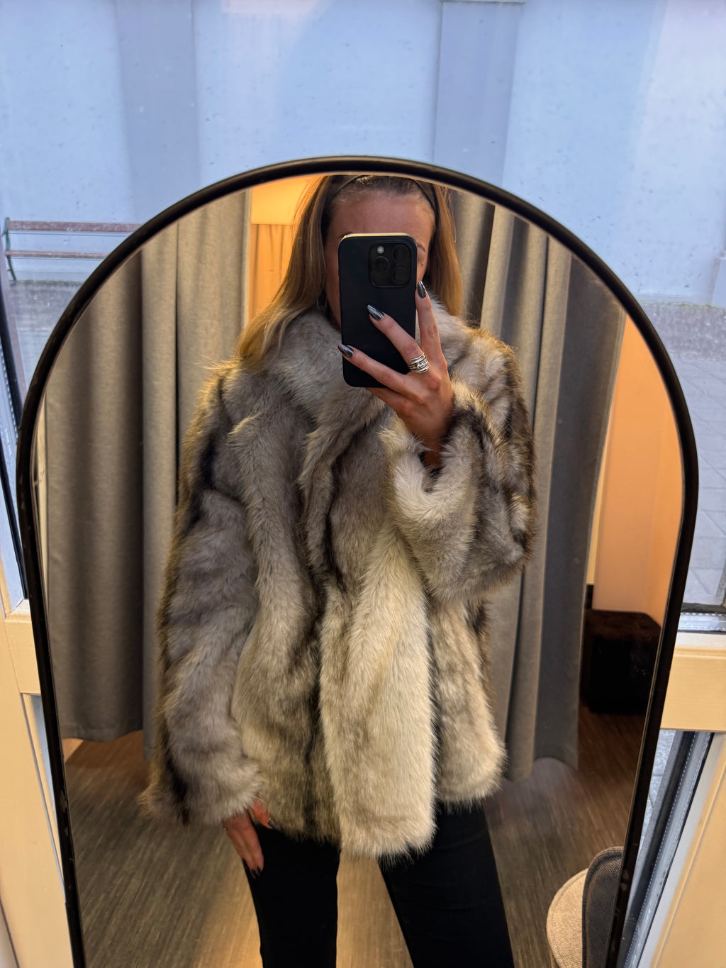 Isabella pels - grey