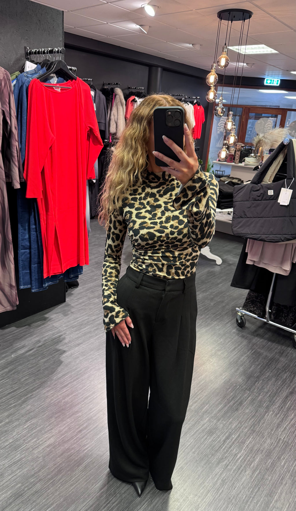 Cherry samfella - leopard