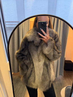 Ísabella pels - taupe