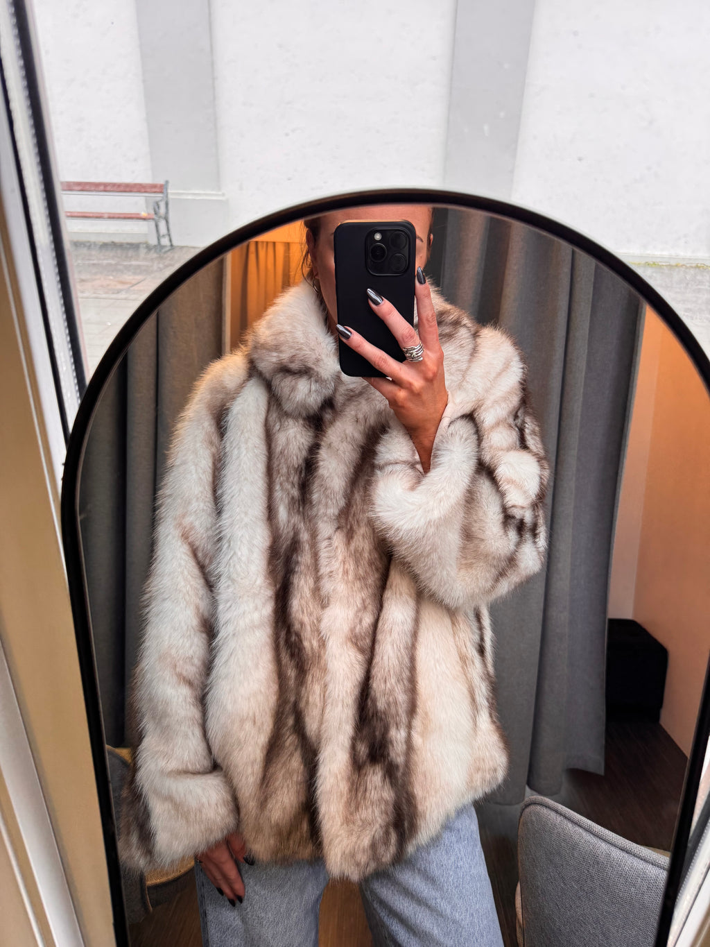 Isabella pels - beige