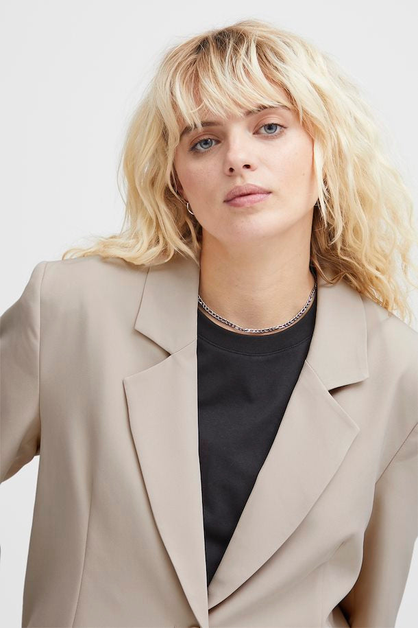 Lexi oversize Blazer - doeskin