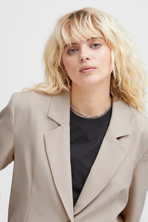 Lexi oversize Blazer - doeskin