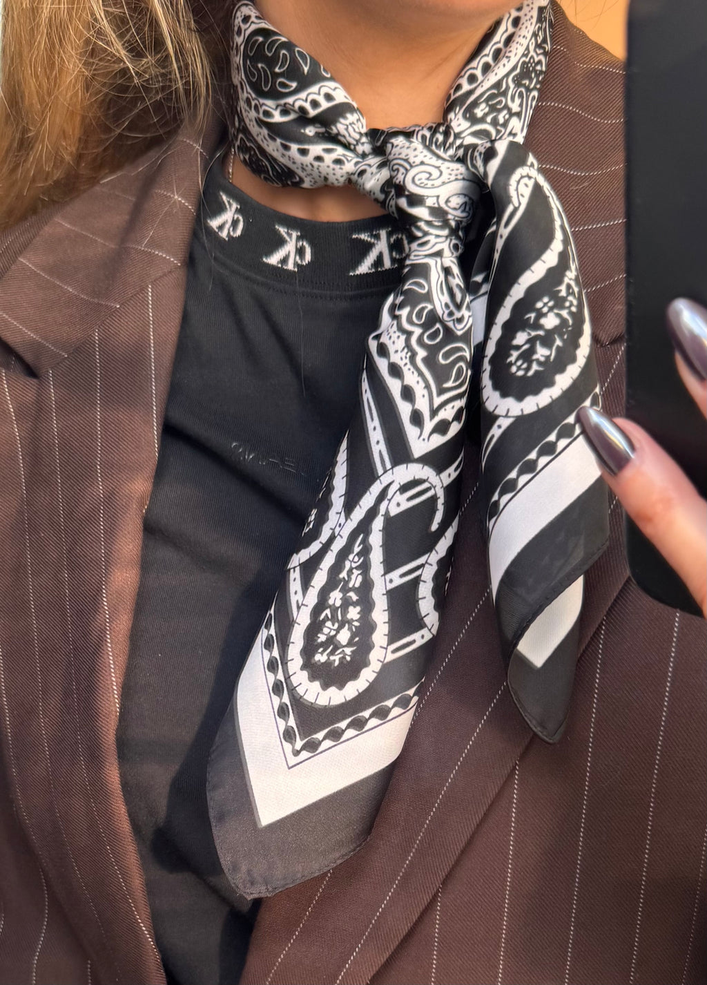 Nina Klútur - svartur