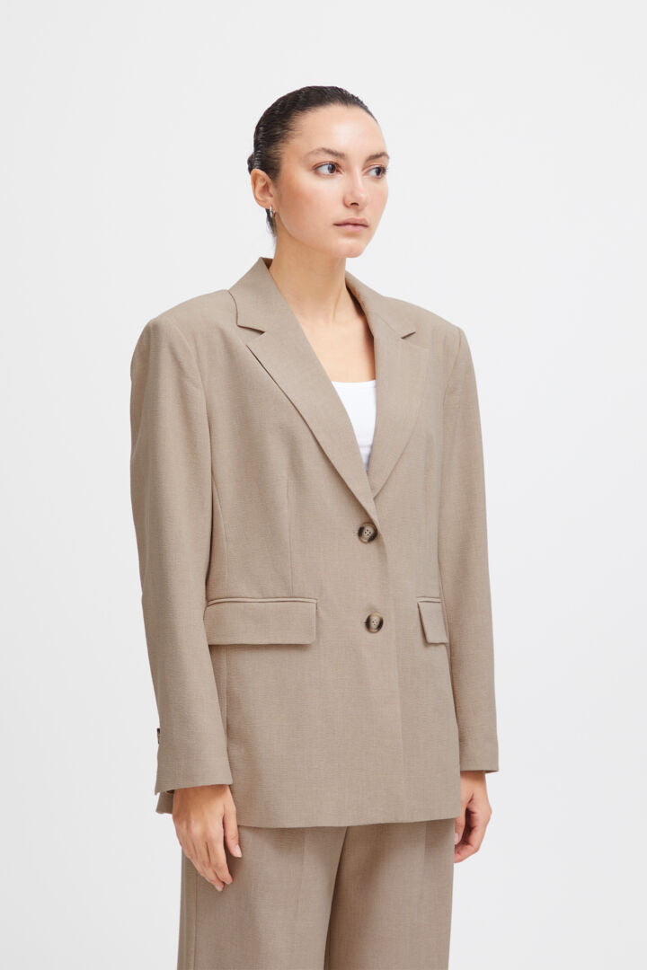 Tannie Blazer - Tan melange