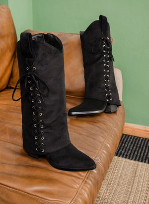 Toni boots - svartir