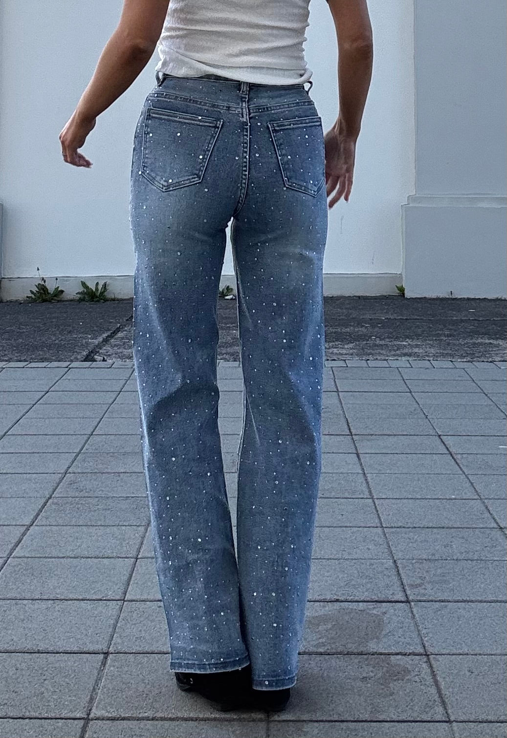 Cleo demantagallabuxur - denim blue