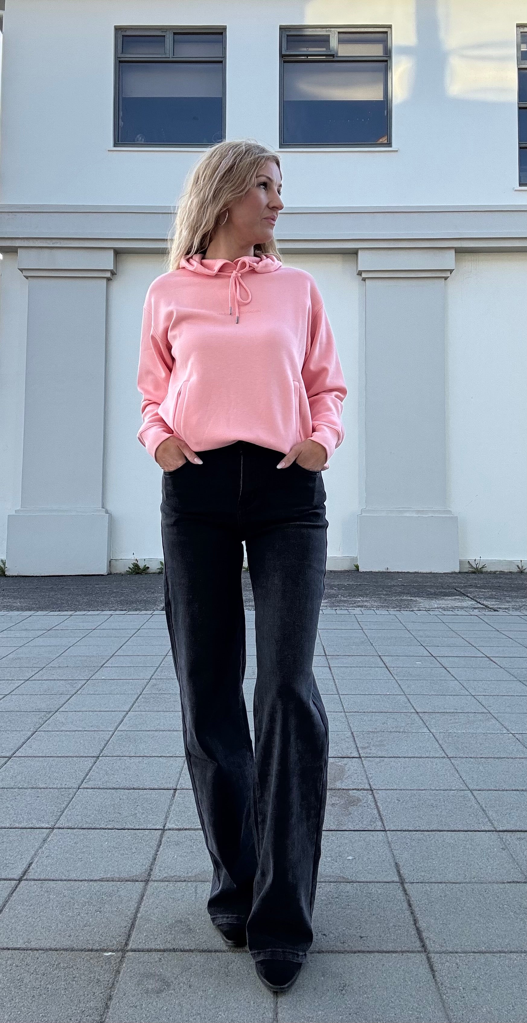 Bella wide leg gallabuxur