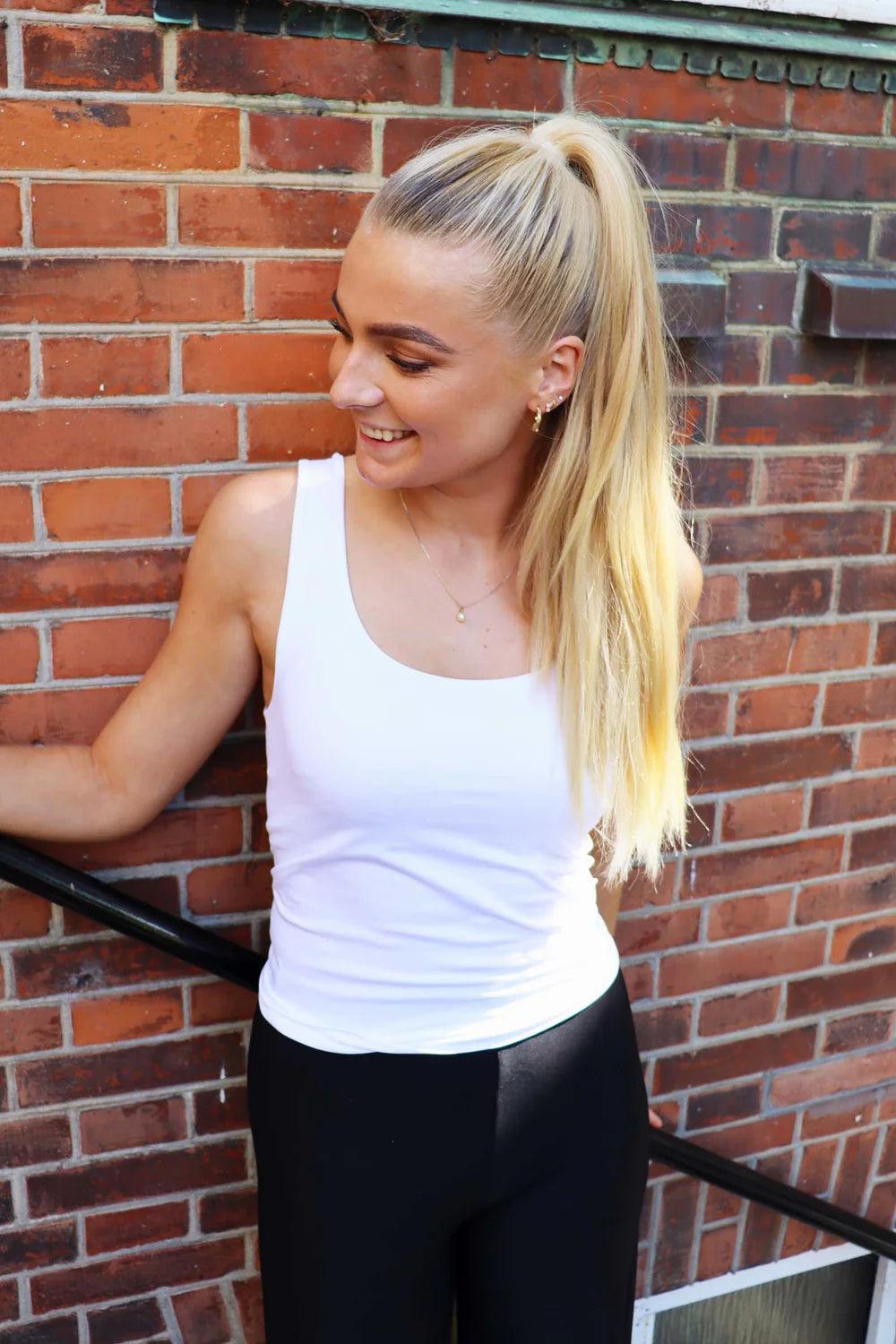 Ninna tank top - hvítur