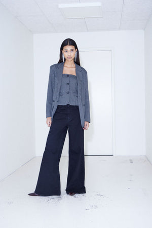 Kate houndstooth toppur