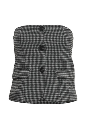 Kate houndstooth toppur