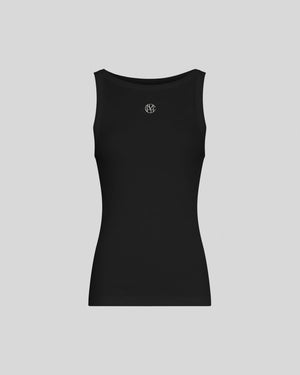 Gubbe Rasmia icon logo toppur - svartur