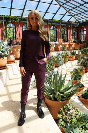 Alma bolur - burgundy