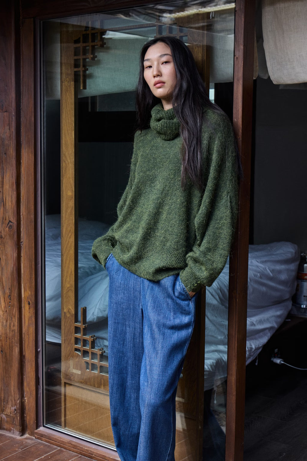 Kamara peysa - græn