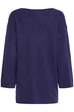Kamara peysa hneppt- navy